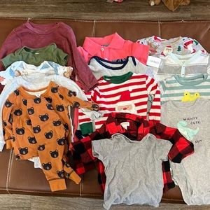 14 pc assorted onesies for 18 month.